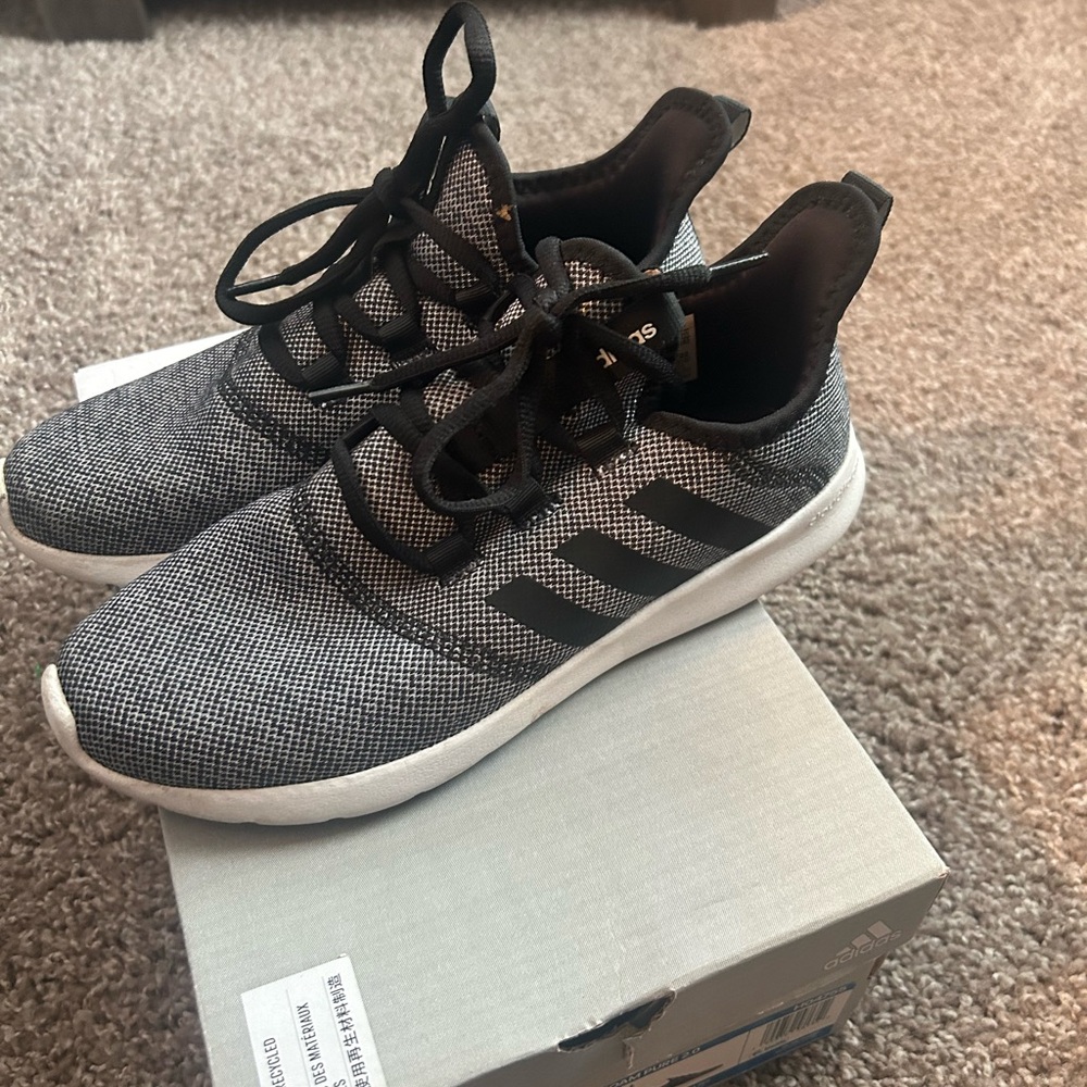Adidas Black and White Sneakers